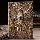 Журнал акции с рельефной кожаной обложкой 3D Cthulhu-200 чистых страниц блокнот A5, блокнот с большой ролевой установкой для GM и игрока