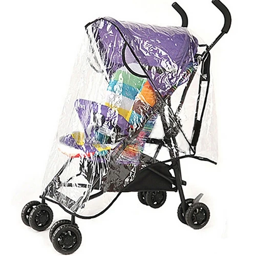 

Universal Waterproof Wind Dust Shield Baby Stroller Pushchair Pram Rain Cover Waterproof Non-toxic perfect gifts for new mother