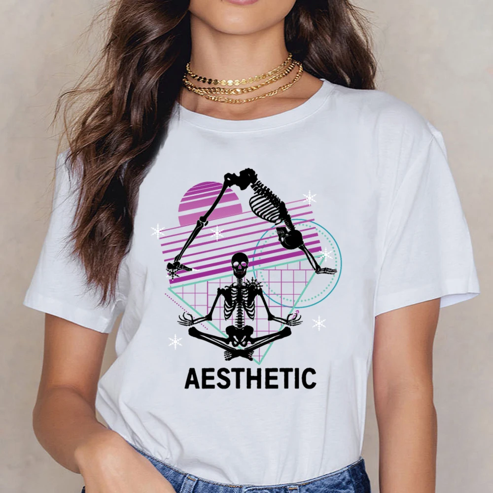 

Женская Винтажная футболка в стиле хип-хоп