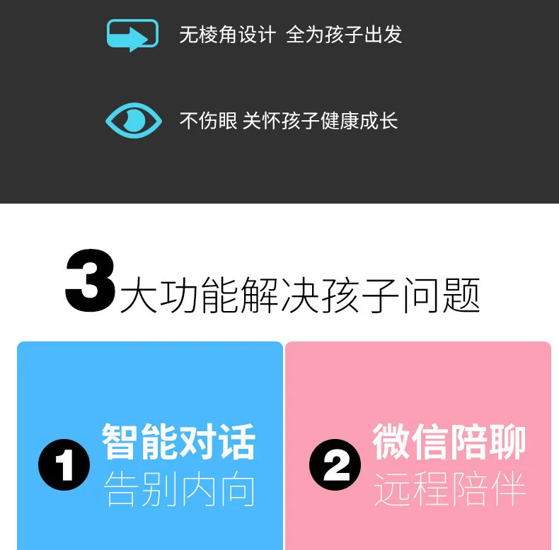 Маленький детский подарок le bao, умный робот, WiFi, Голосовой режим, устройство для раннего обучения, интерактивное обучение