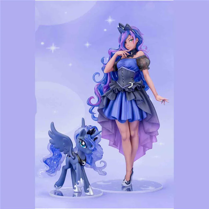 

Pre Sale My Little Pony Series Anime Figure Princess Luna Action & Toy Figures Periphery Pvc 22.8Cm Anime Ornaments Models Toys