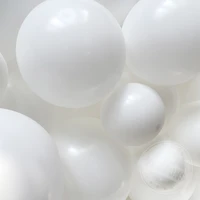 pure white balloon romantic wedding decoration valentines day proposal birthday party garland arch decor candy macarone balloons