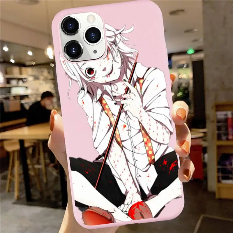 

JUUZOU SUZUYA Tokyo Ghouls anime high quality luxury Phone Case Candy Color for iPhone 6 7 8 11 12 s mini pro X XS XR MAX Plus