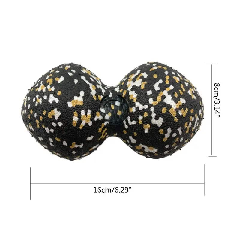 EPP Mini Peanut Massage Ball Foam Roller for Deep Tissue & Trigger Point Muscle | Спорт и развлечения