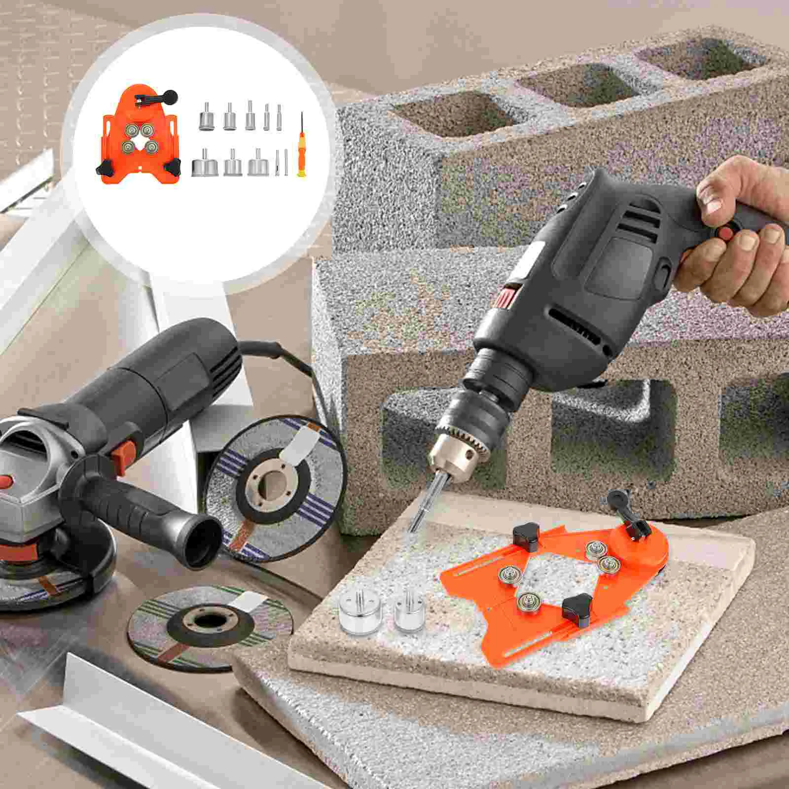 

1 Набор алмазных сверл, инструмент для удаления полого сердечника, инструмент для открывания плитки