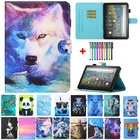 Чехол для Huawei MatePad T10 T10s, Умный Магнитный чехол для планшета Huawei Mate Pad T10s T 10s 10,1 дюйма, чехол для детей + ручка