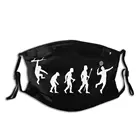 Маска для бадминтона, многоразовая, со сменными фильтрами