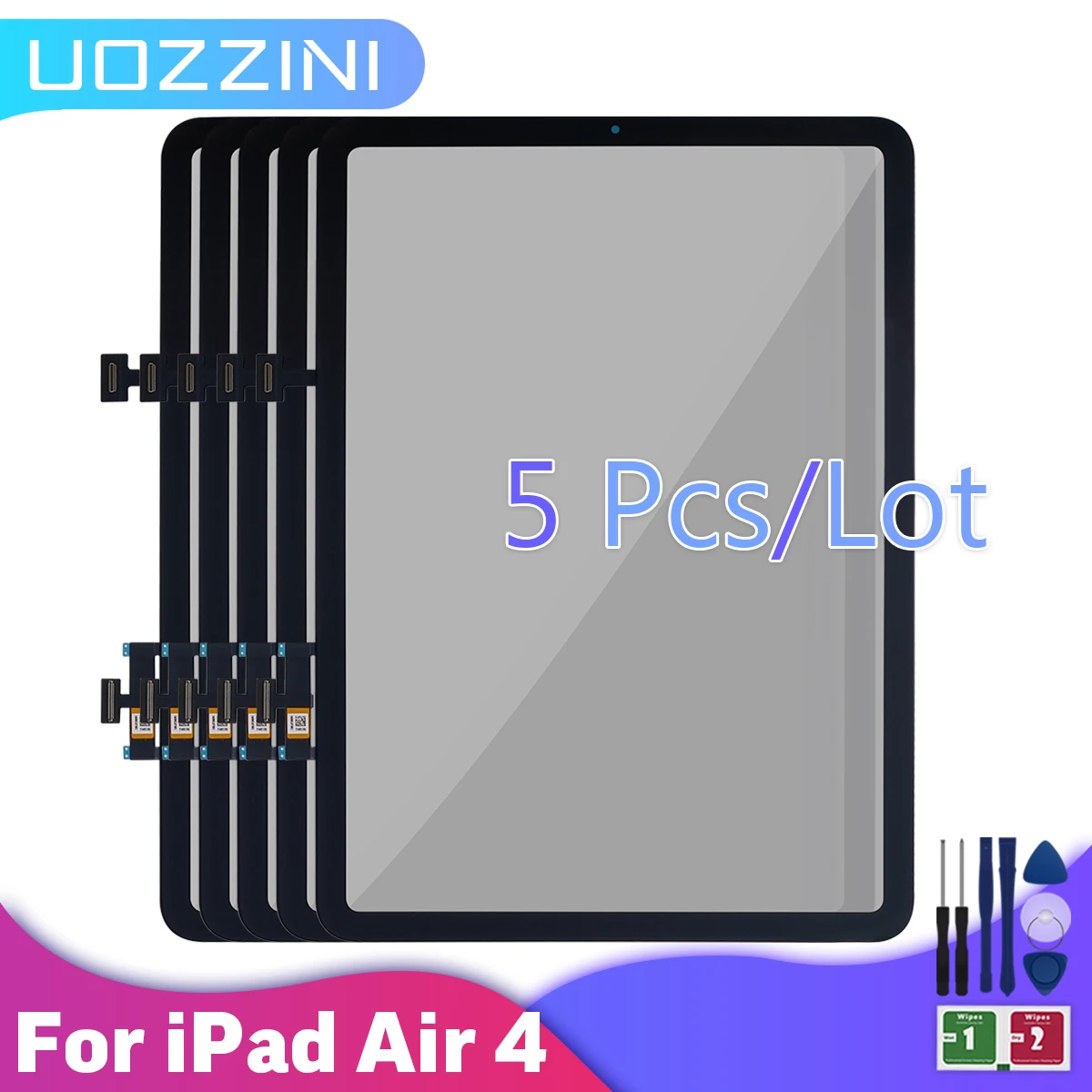 5 шт. для Apple iPad Air 4 го поколения 2020 A2324 A2325 A2072 A2316 сенсорный экран дигитайзер сенсор