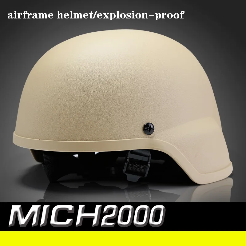 Тактический шлем ABS легкий для Airframe/airsoft взрывозащищенный CS открытый боевой