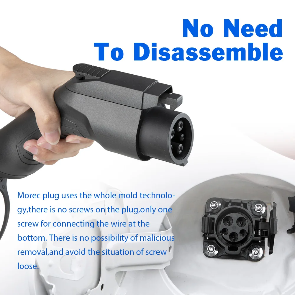 Электрическое зарядное устройство для электромобиля EVSE зарядный кабель типа 2