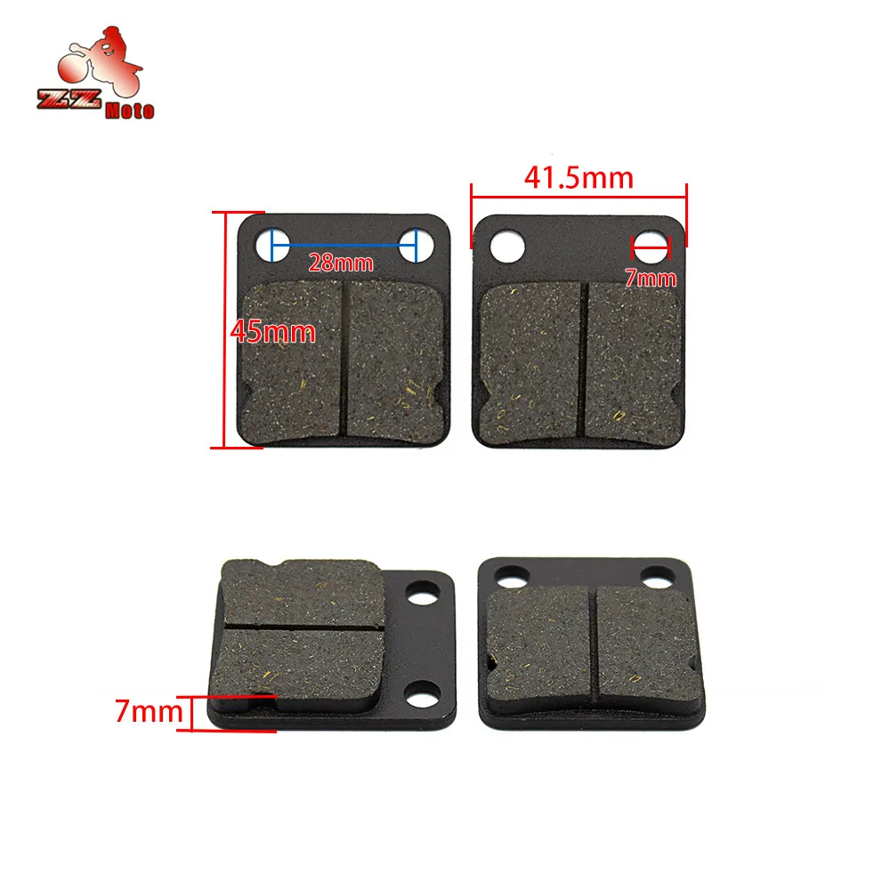 Задние тормозные колодки для квадроциклов и внедорожников 50cc-250cc 70cc 110cc 125cc 150cc 200cc