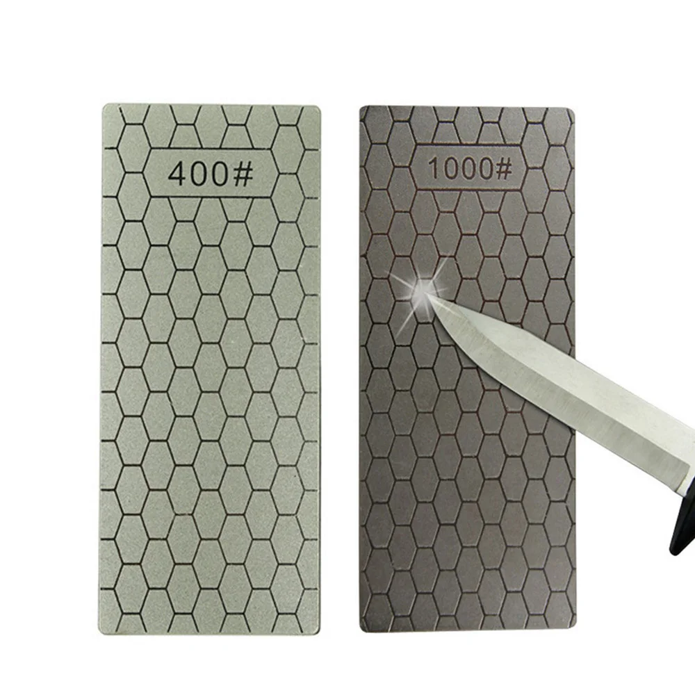 Алмазная точилка для ножей камень 400 #1000 # точильный ультратонкая в виде сот