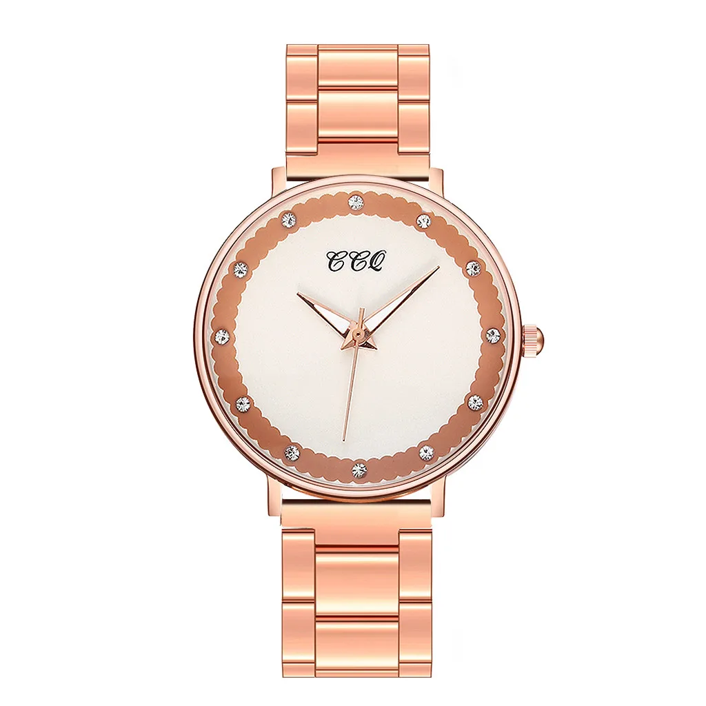 Casual Women Watches Ladies Watch Fashion Quartz Stainless Steel Strap Female Wrist Luxury Clock Bracelet Gifts /C | Наручные часы