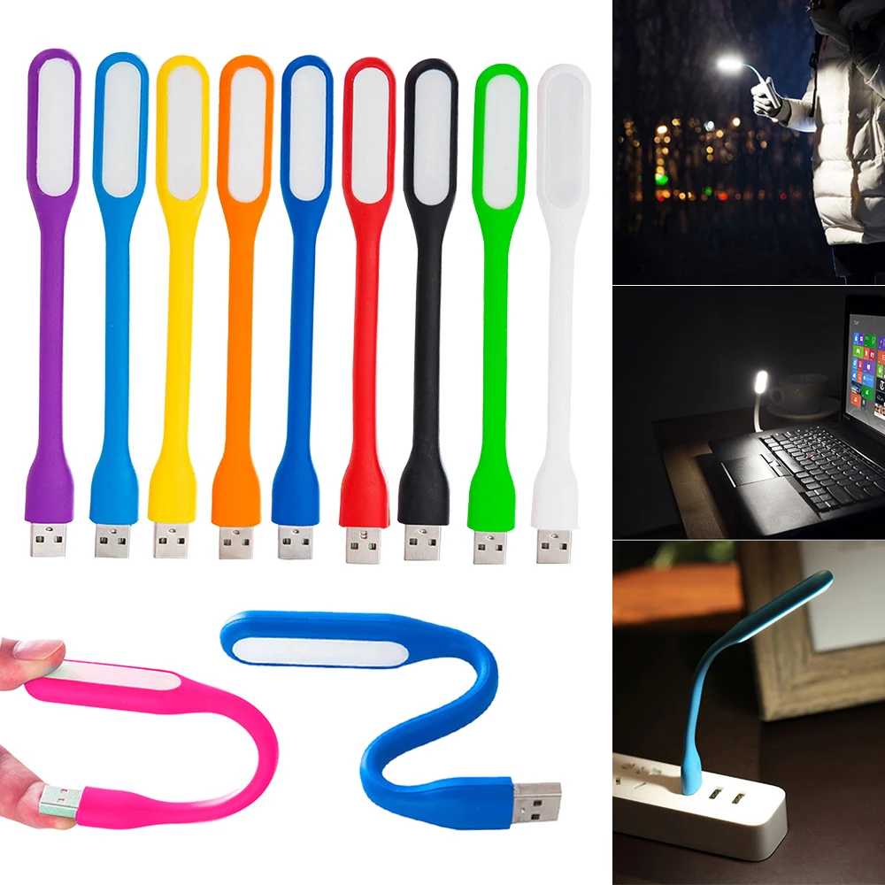 Складная суперъяркая светодиодная USB лампа для чтения 5 В 1 2 Вт|Лампы чтения| |