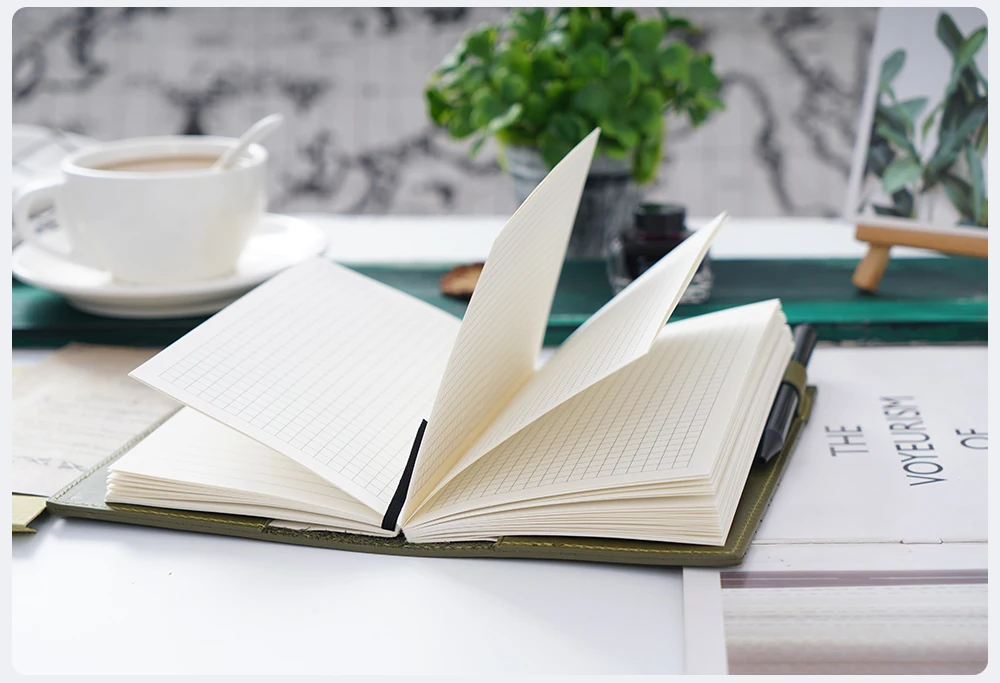 Натуральная кожа блокнот планировщик обложка книги A5 B6 A6 для MD дневник Bullet Journal Рисование Sketchbook