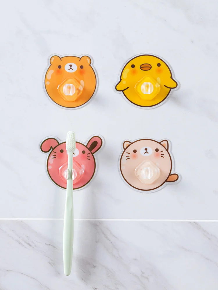 Meyjig бездымный мультяшный держатель для зубной щетки хранения бритвы настенная