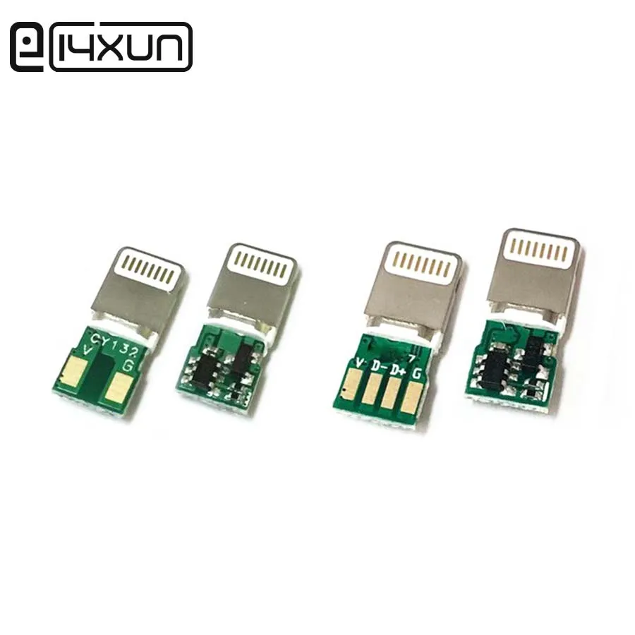 4 шт. 8 контактный Штекерный USB разъем 8P DIY самовосстанавливающийся сварочный Тип