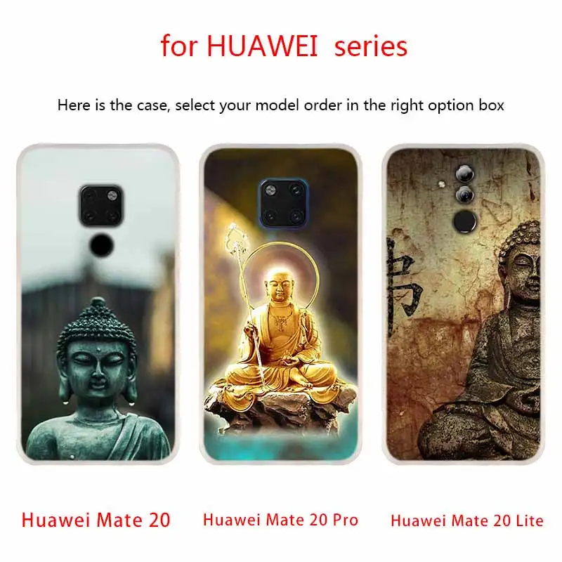 Мягкий силиконовый чехол Будда для Huawei Mate 30 20 10 Lite pro 20X 30lite Cover nova 5i 5z 4 3 3i Fashion Cases |
