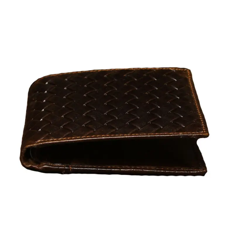 Мужской кошелек из натуральной кожи кредитница в европейском стиле мужские