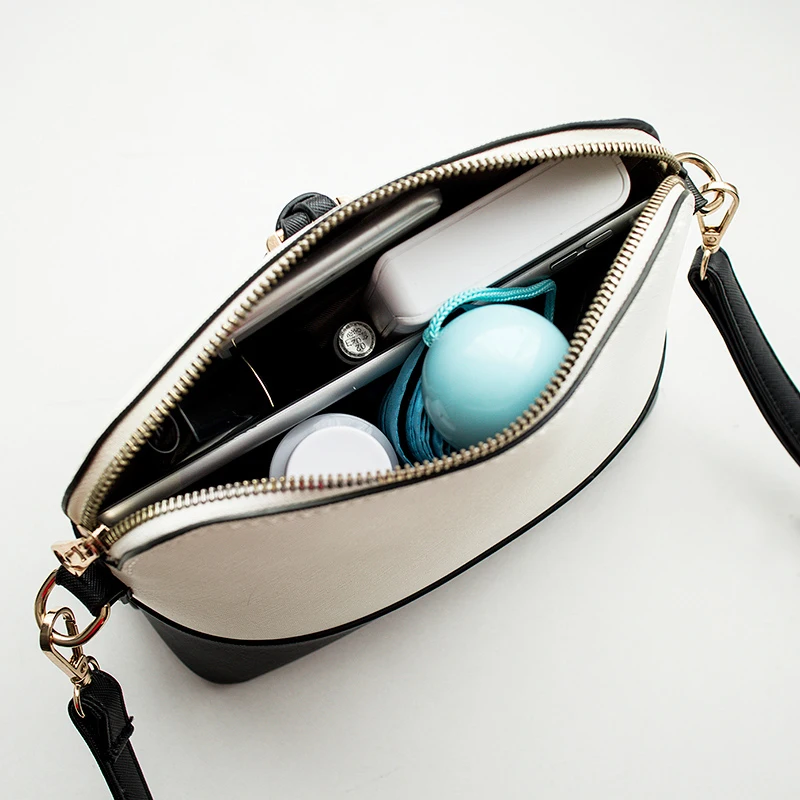 

Patchwork Crossbody Bags for Women Fashion Shoulder Bag Shell Women Messenger Bags Luxury Leather Handbag Designer