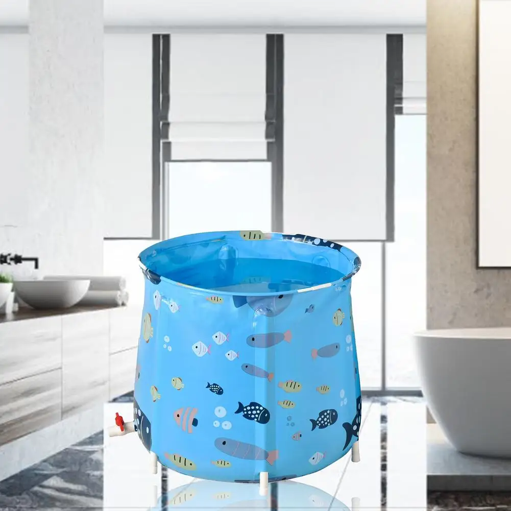 Портативная Детская ванна однослойная Складная Ванна подходит для