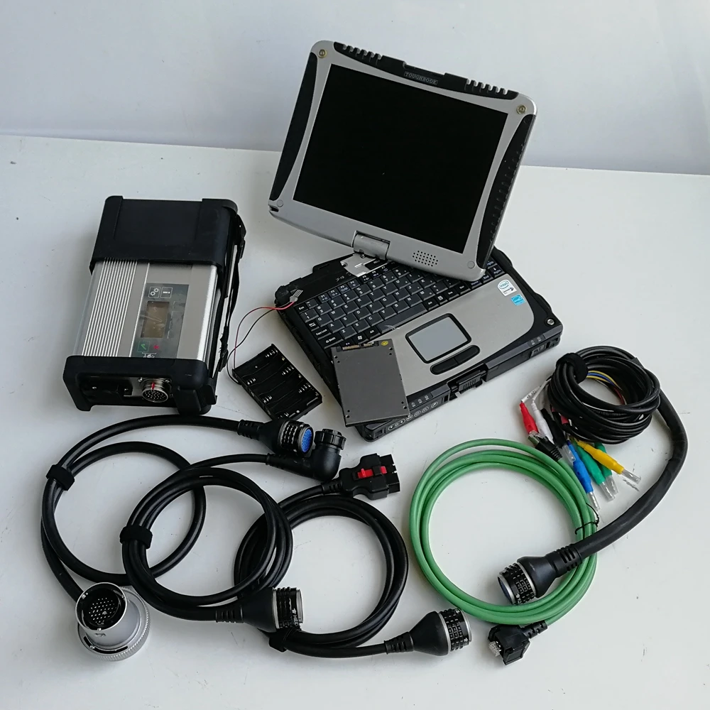 Подержанный ноутбук CF19 CF 19 I5 8G с 480 ГБ SSD и V06.2021 DTS Videamo программное обеспечение для