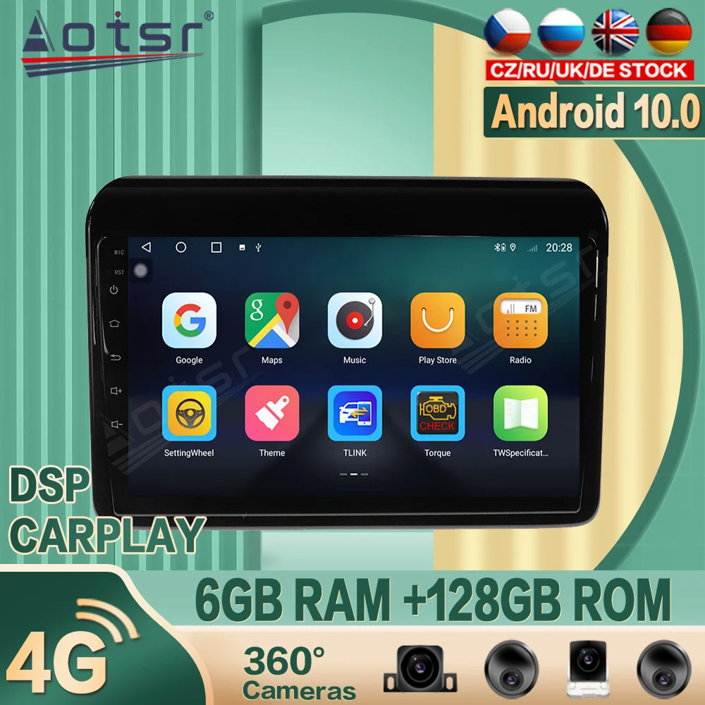 

6+128G For Suzuki Ertiga 2018 2019+ Android Car radio Player GPS Navigation 360 camera Auto Stereo Multimedia Video DSP carplay