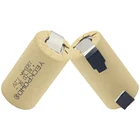 Аккумуляторные батареи SUB C SC 1300 мА  ч, 1,2 в, NICD для электроинструментов, аккумулятор akkus, ленты для пайки с плоским верхом