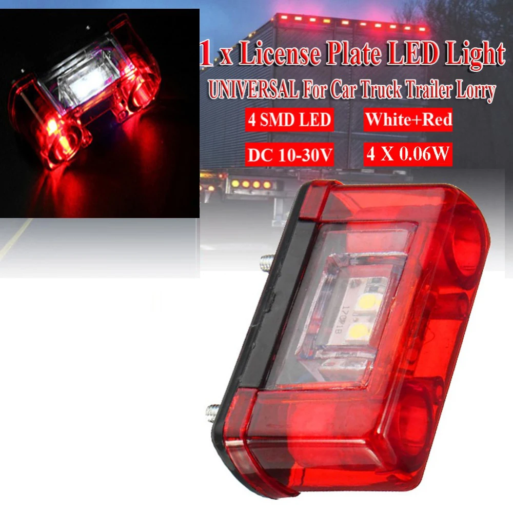 1 шт. светодиодный задний фонарь для грузовика прицепа 12-24 В | Автомобили и