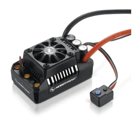Бесщеточный 4-полюсный двигатель HobbyWing 56113SL 800KV с EzRun MAX5 V3 200A бесщеточный