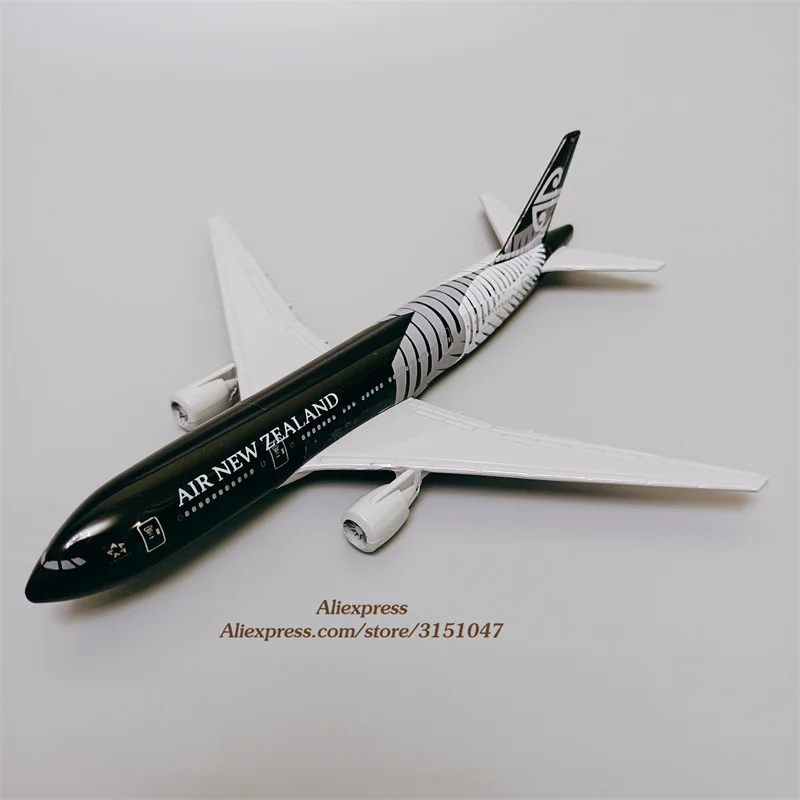 

NEW Black 16cm Air NEW ZEALAND Boeing 777 B777 Airlines Airplane Model Plane Model Alloy Metal Aircraft Diecast Toy Kids Gift