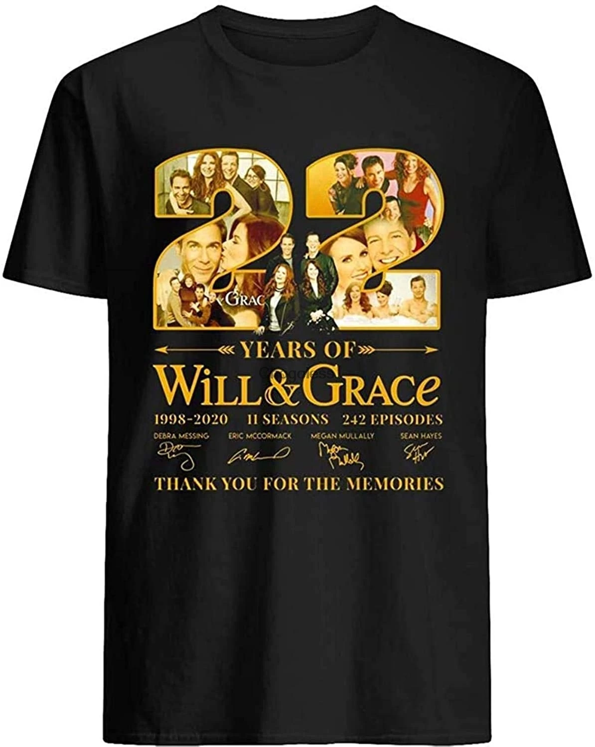 

Футболка унисекс с изображением персонажа фильма «будет Грация», 22 года 1998-2020, 11 сезонов 242, смешные подарки