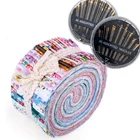 Рулон хлопковой ткани Dailylike, 70 шт., для лоскутного шитья