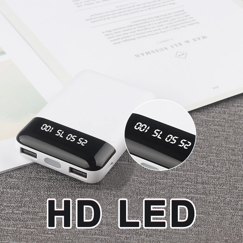 30000 мАч Высокая емкость цифровой дисплей Мобильный Внешний аккумулятор