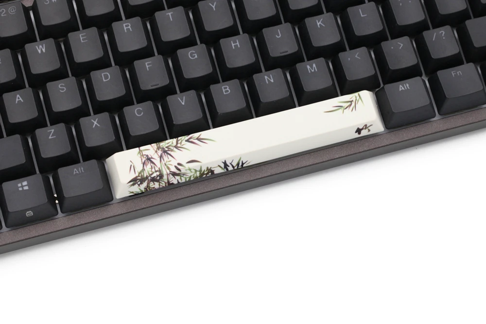 Mstone новинка повторяющаяся краска sub Keycap кружевная панель механическая клавиатура 6 25u слива Орхидея