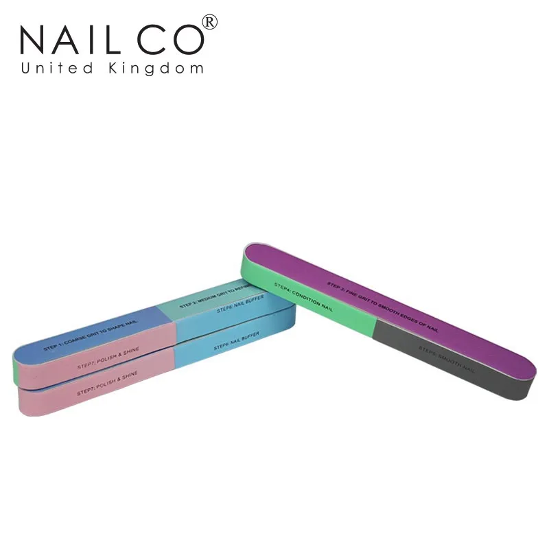 Пилка для ногтей NAILCO шестигранная буффа многофункциональный буфер матированные