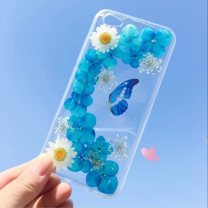 

Colorful 100Pcs Real Dried Pressed Flower Petals Pressed Flowers for Art DIY Nail Pendant Craft Making Art Floral Decors