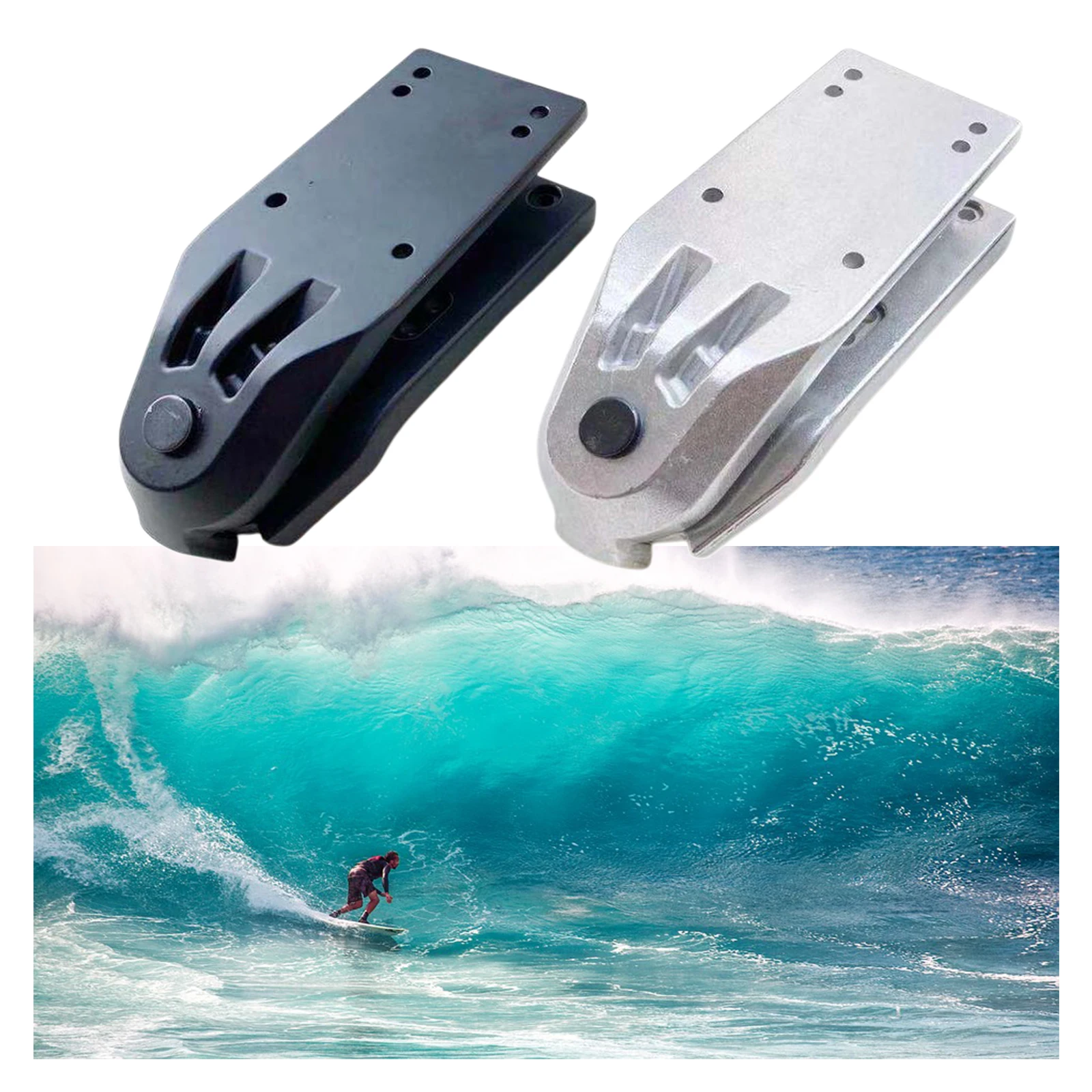 

Surf and Rail Skate Trucks Adapter Alloy Bracket Base Bridge Spring Brackets