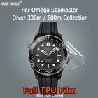 Для Omega Seamaster дайвер 300 мпланеты океан 600 м коллекция Ультра прозрачная мягкая Гидрогелевая пленка из ТПУ Защита для экрана-не стекло