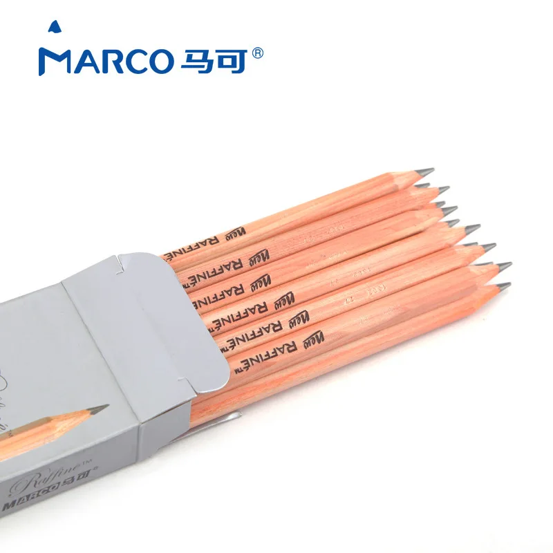 Марко эскиз деревянные карандаши 3H/2 H/H/B/2B/3B/4B/5B/6B/7B/8B/9B карандаш профессиональный