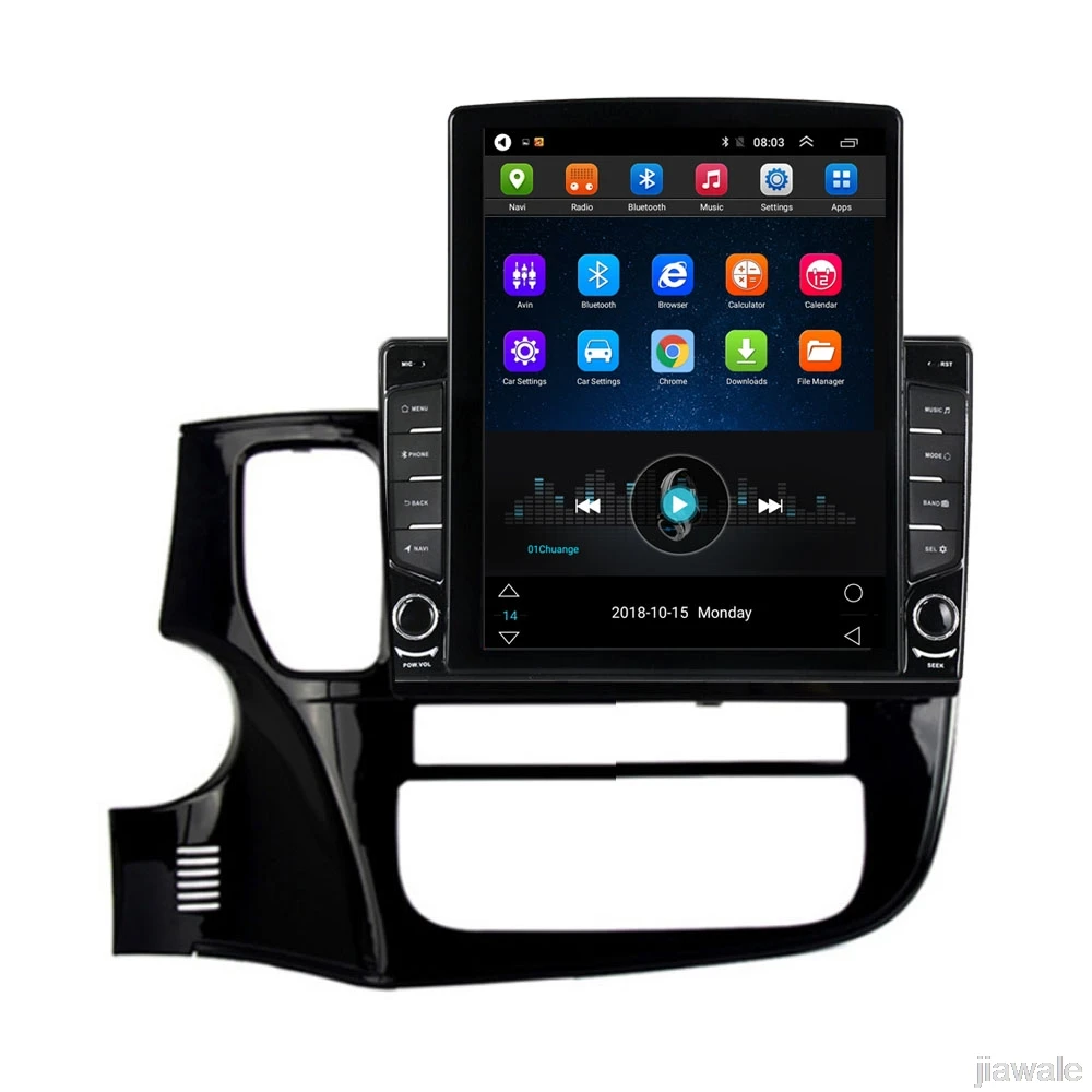 

9.7" octa core vertical screen android 10 Car GPS video Multimedia for Mitsubishi Outlander Lancer ASX RVR 2014-2016