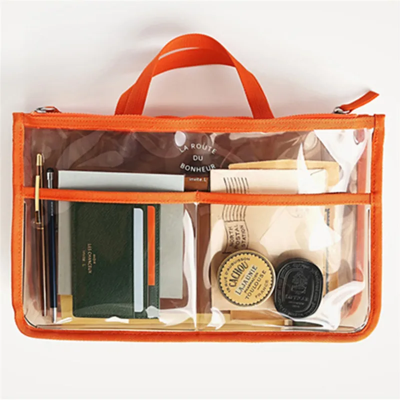 

Travel Organizer Bag Transparent Cosmetic Bag Waterproof Multifunction Handy Makeup Organizer Bag