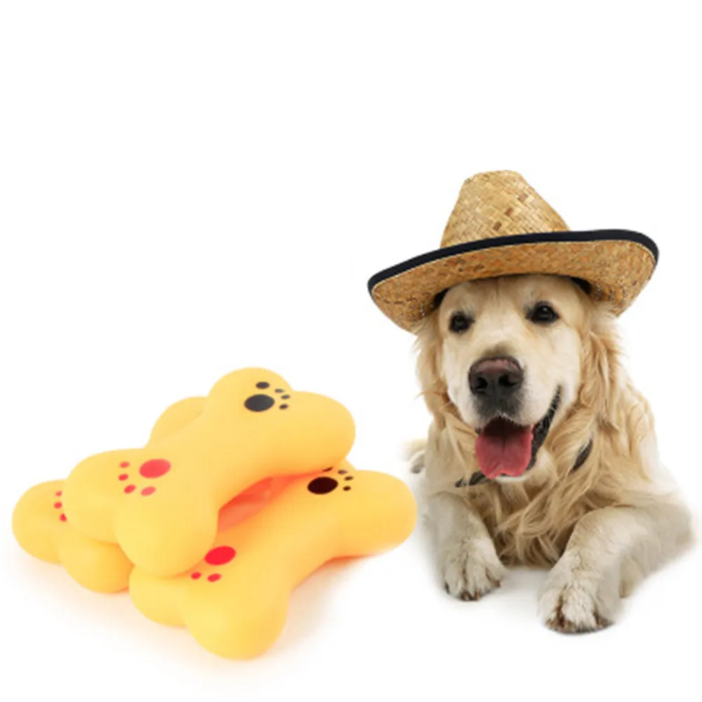 Устойчивые к укусам косточки для щенков прорезиненные обучения чистке зубов