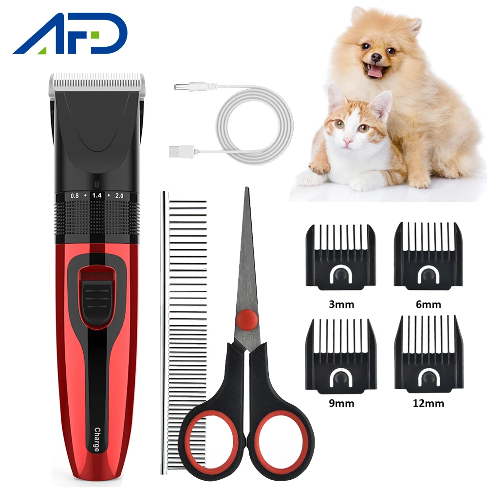 Профессиональный триммер для питомцев перезаряжаемые машинки стрижки собак