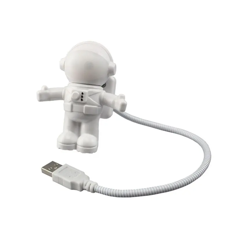 

Creative Spaceman Astronaut LED Flexible USB Light Night Light for Kids Toy Laptop PC Notebook