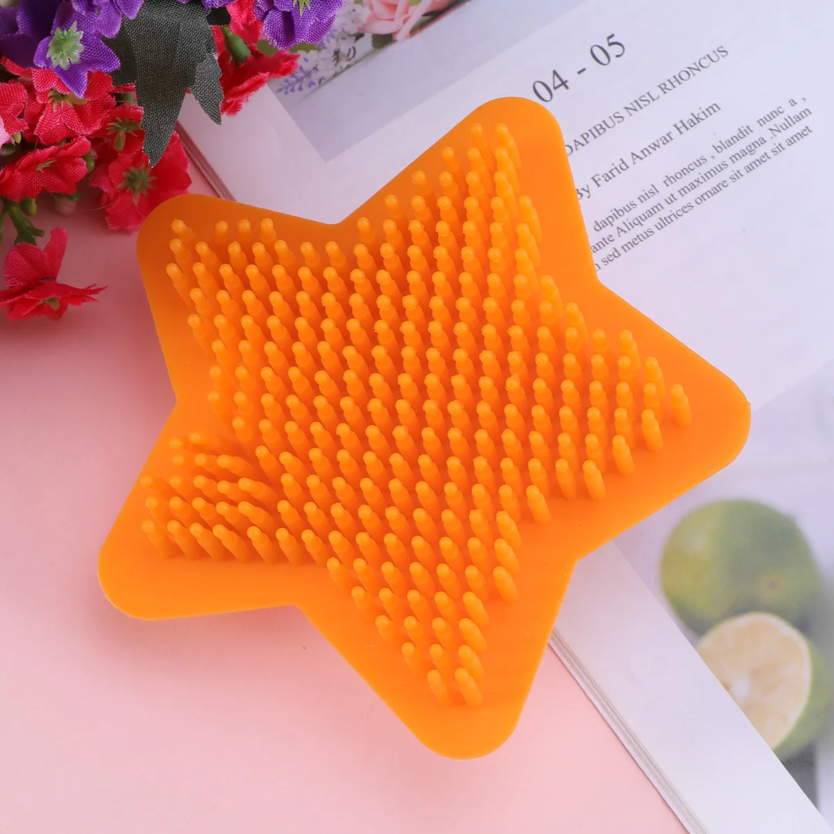 

Baby Silicone Body Hair Shampoo Brush Scalp Shower Scrubber Brush Bath Brushes Body Massager Washing Comb Body Shower