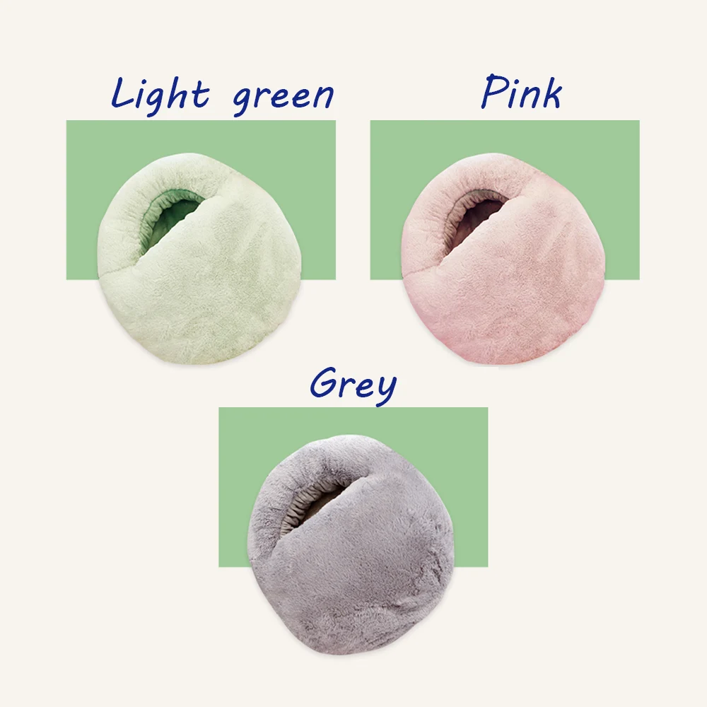 

Imitation Rabbit Hair Heated Foot Warmers Adults Men and Women Detachable Washable USB Electric Foot Warmers Warming Products