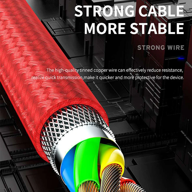 ROCK 2 м 5 м USB C кабель 5A Supercharge type C кабель для huawei p20 lite Быстрая зарядка кабель для samsung S9 8 Note