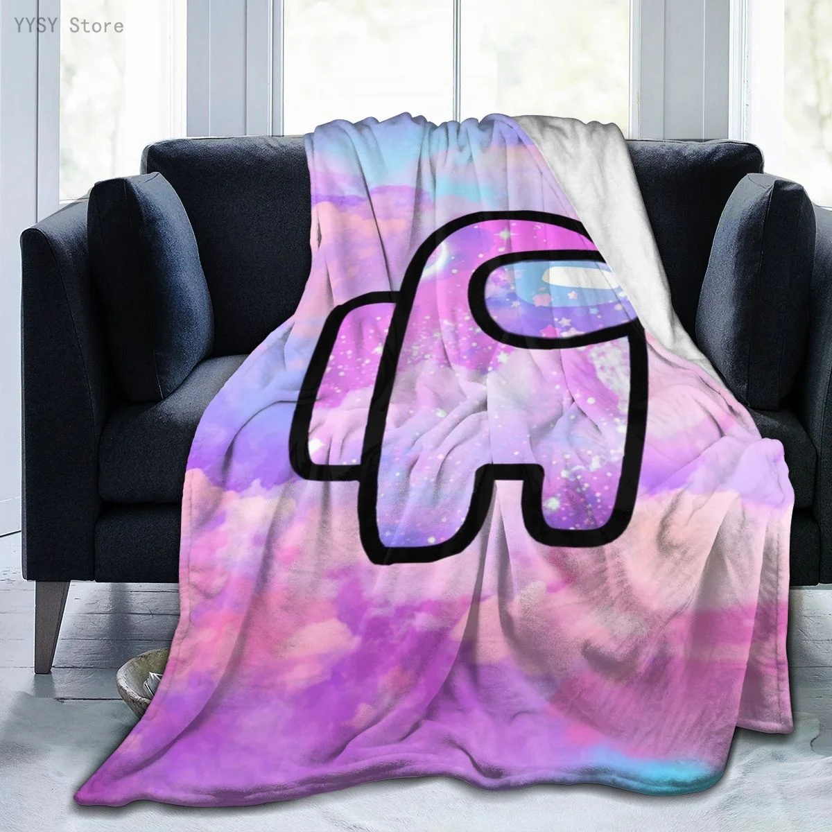 

Among Us (28) Anime printed Ultra-Soft Micro Fleece Blanket flannel throw Sherpa bedspread bedding sofa