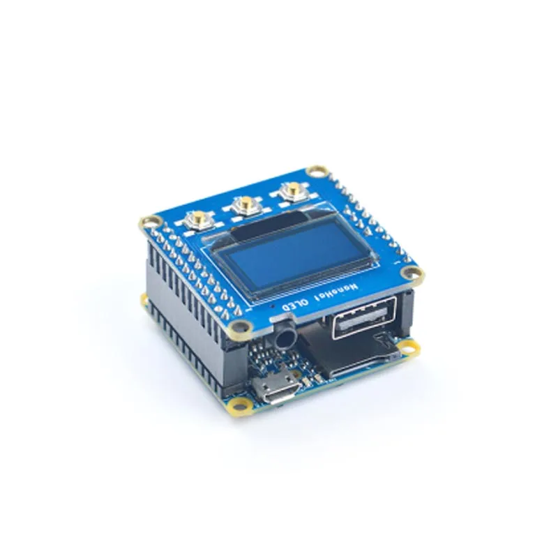 NanoHat OLED драйвер программирования питона с открытым исходным кодом поддержкой NanoPi